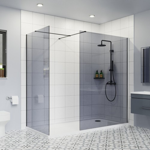 Walk shower enclosure wet - walk,