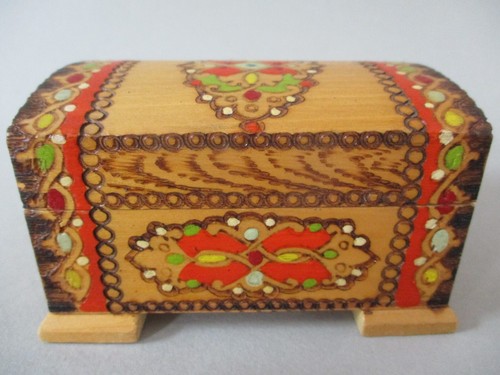Small wooden souvenir - a,
