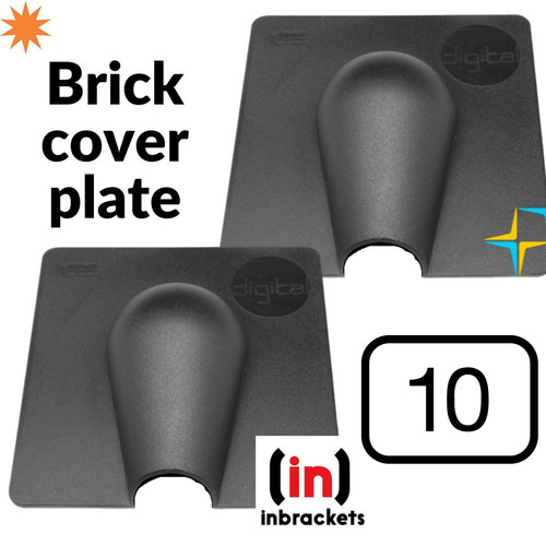 Brick buster plate cable wall - brick,