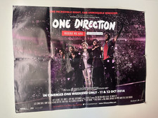 One Direction Poster Where We Are The Concert Film Promotion October 2014