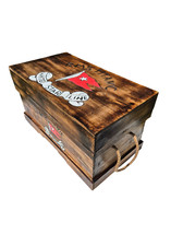 Unusual Hand Made Large Titanic Steamer Trunk Coffee Table Rope Handle Sea Chest