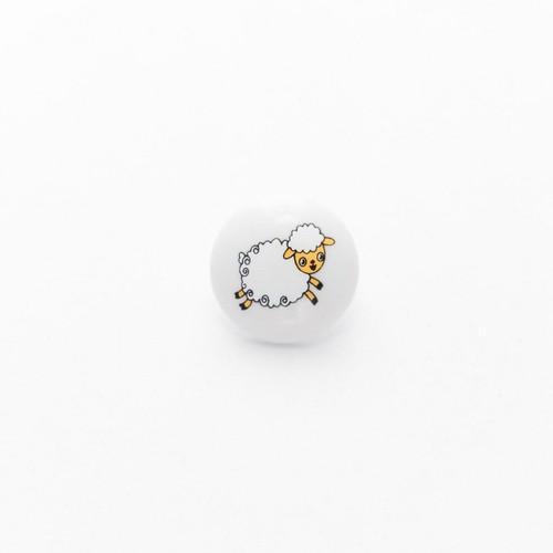 Round sheep picture - picture, buttons
