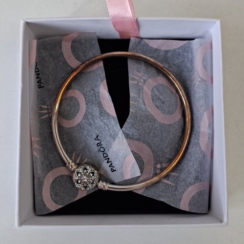 Pandora snowflake charm - pandora, bangle