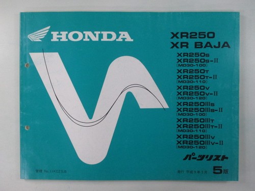 Xr250 baja parts list - xr,