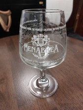 Menabrea Beer Pint Chalice X 2