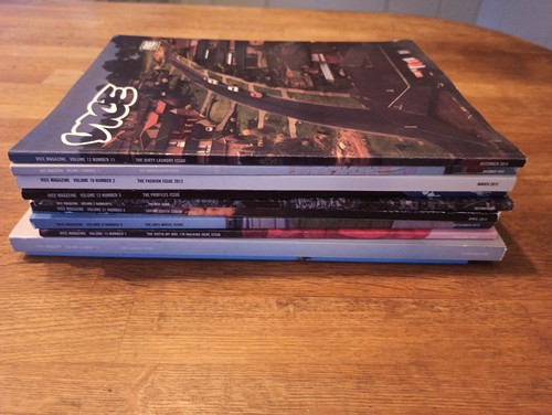Vice magazine bundle of - (uk),