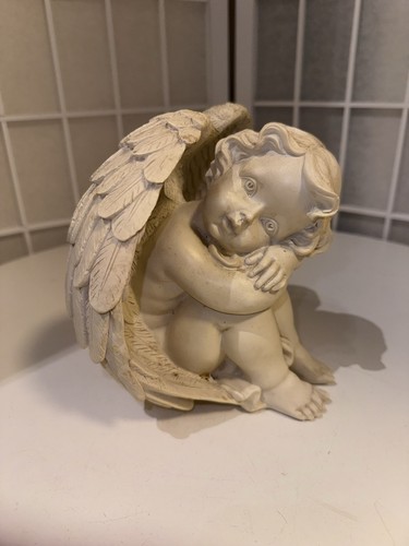 Ornament angel cherub statue - cherub,