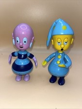 Yoho Ahoy Poop Purple Talking 5” Figure Toy Bundle 1999 Character CBeebies RARE