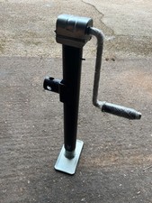 HEAVY DUTY PARKING JACK FOR COMMERCIAL TRAILER MOWER LIKE TRIMAX MAJOR