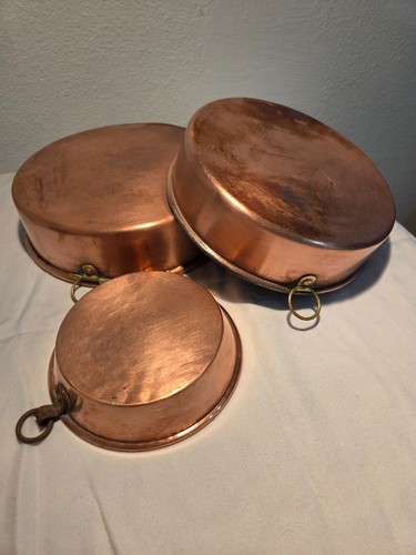 Vintage swiss tin lined copper - swiss,