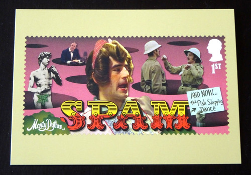 Royal mail stamp postcard - mail,