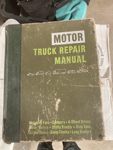 Motor truck repair manual 33rd - truck,