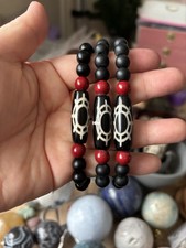Handmade 8mm Dzi Agate Law