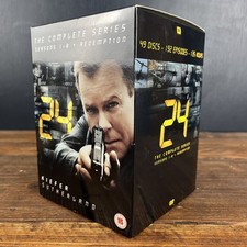 24: Complete Series 1-8 + Redemption (DVD, Box Set) 49 Discs Region 2 PAL