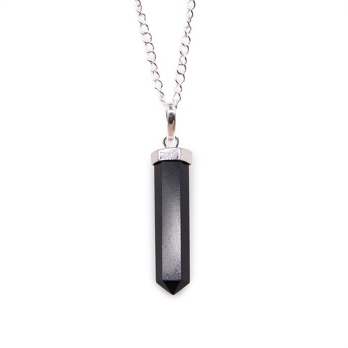 Gemstone classic point pendant - gemstone,