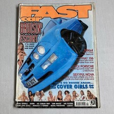 Fast Car Magazine February 1999 Vintage - Bruisin' Escort - Cover Girls of 98