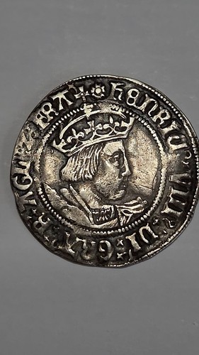 Henry viii silver hammered - viii,