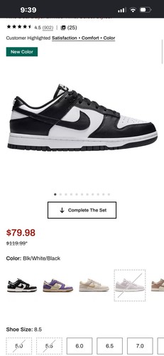Nike dunk low - nike, white"