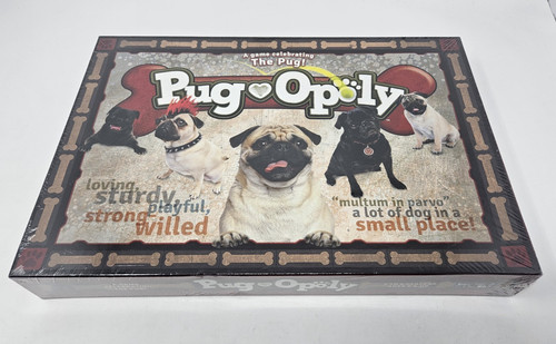 New pug opoly pugopoly dog - pug-opoly,