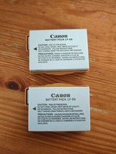 2 LP-E8 Li-ion Camera Battery