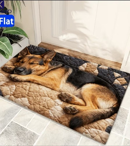 Lovely door mat with german - door,