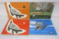 Shell vintage guides x 4, job lot, illustrated.