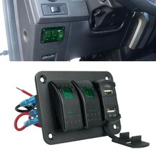 12/24V 2 Gang LED Toggle