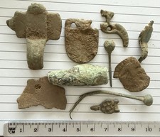 ANGLO SAXON. BRONZE ARTEFACTS
