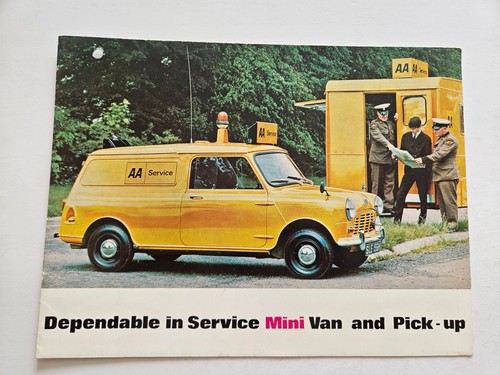Mini van pickup sales brochure - mini,
