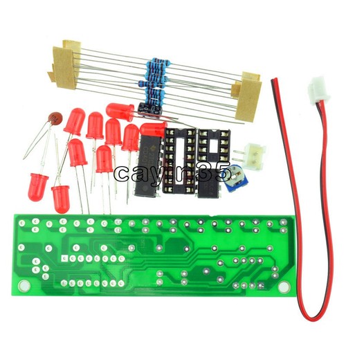 Ne555 cd4017 led light - ne555,