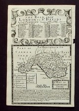 GLAMORGANSHIRE COUNTY MAP