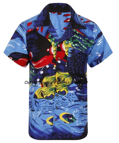 Loud mens aloha hawaiian shirt - mens,