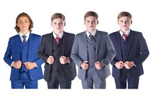 Boys Suits 5 Piece Wedding