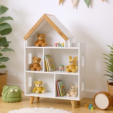 Kids Storage Cabinet Bookshelf Organizer Cupboard Toy Storage Unit for Bedroom