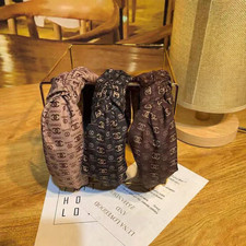 Wide Soft Headband knotted|