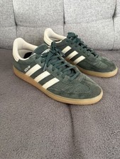 Adidas Spezial Cord Green/White Suede 9.5uk