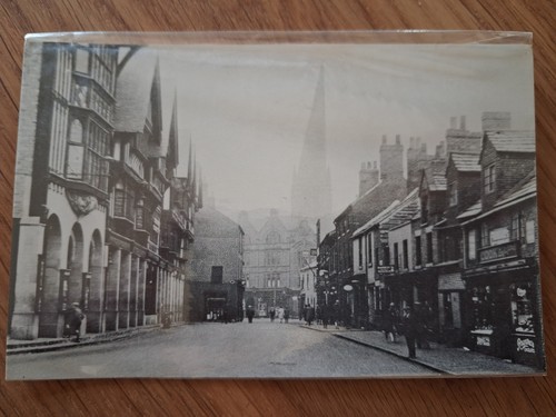 Unused vintage postcard - unused,