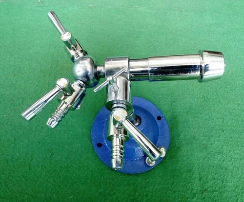 Glass blowing brass torch - blowing,