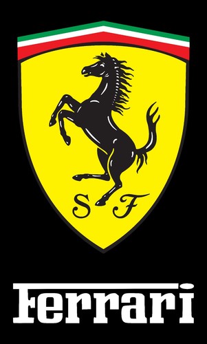 Ferrari high edge flag - ferrari,