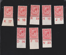 GB KGV 1d Scarlet Mint