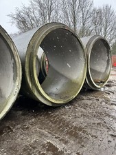 Concrete pipes, large diameter