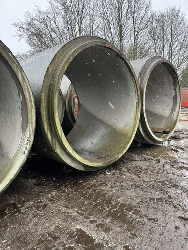 Concrete pipes large - concrete,