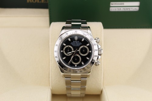 Rolex cosmograph daytona black - rolex,