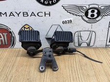 JAGUAR XF X250 2011-2015 RHD PAIR OF LOW & HIGH TONE HORN SIREN SIGNAL ALARM