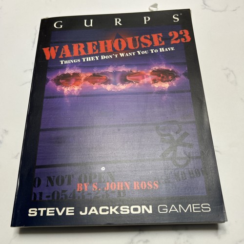 Gurps warehouse things - warehouse, they