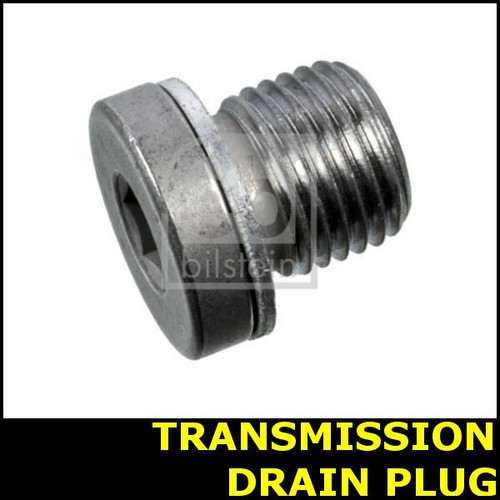Transmission sump drain plug - transmission,
