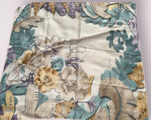 Vintage alvina floral square - vintage,