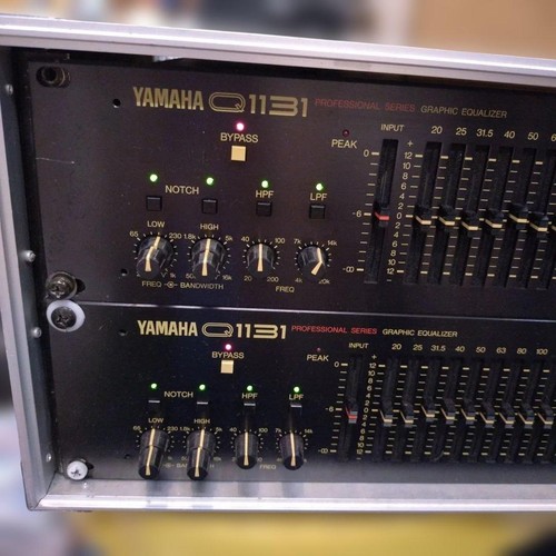 Yamaha q1131 graphic equalizer - graphic,