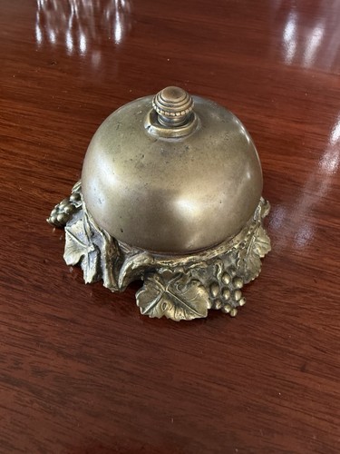 Antique brass bell from - bell,