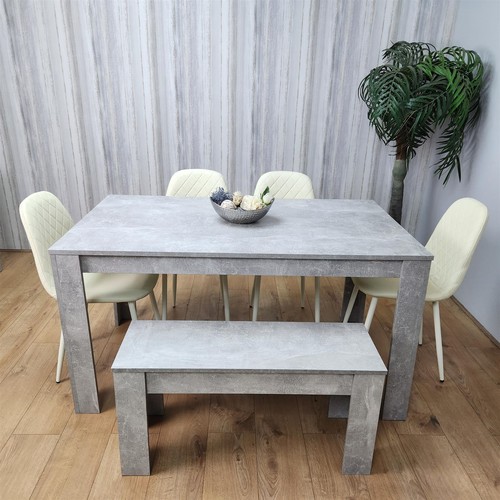 Wooden rectangle dining table - wooden,